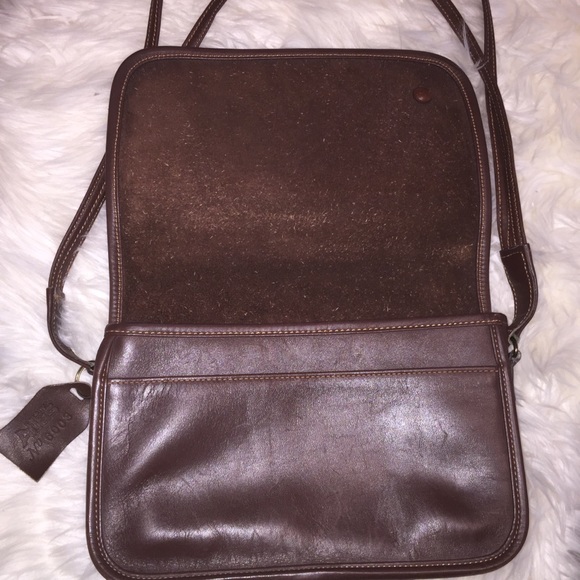 Vintage Lady Atlas Brown Leather Cross Bod… - Picture 4 of 8